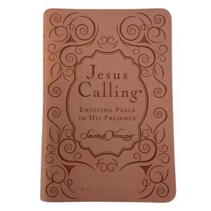 Jesus Calling: Enjoying Peace In His Presence By Sarah Young Pink LeatherSoft